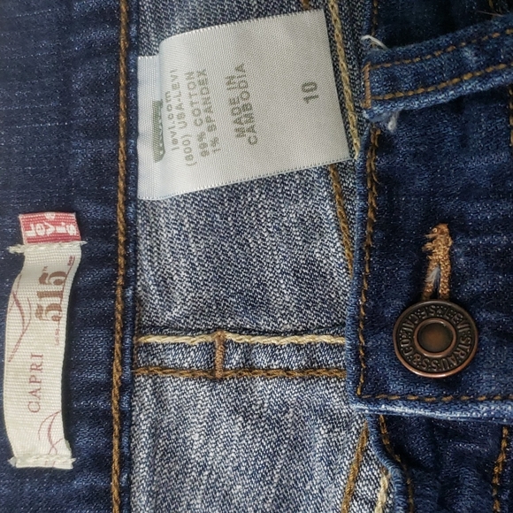 LEVI'S 515 capri's - Picture 3 of 11